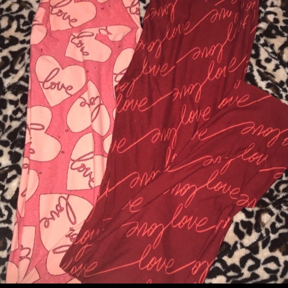 2 Lularoe OS leggings! 0/8